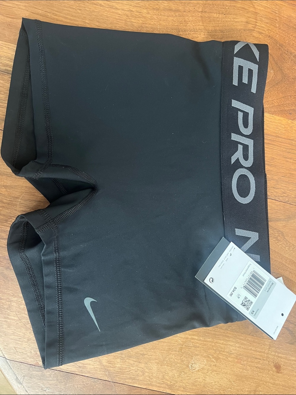 Nike Black Performance Pro Compression Shorts, 3 in, XS *NWT*